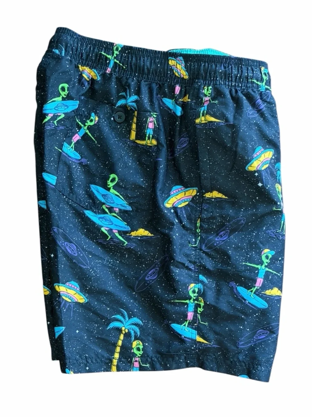 NWT M, XL No Boundaries Pool Party Swim Trunks Men’s Graphic Print Board Shorts